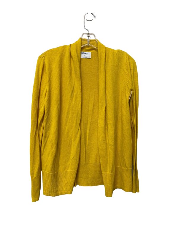 Yellow Cardigan Old Navy, Size M Hot on Sale