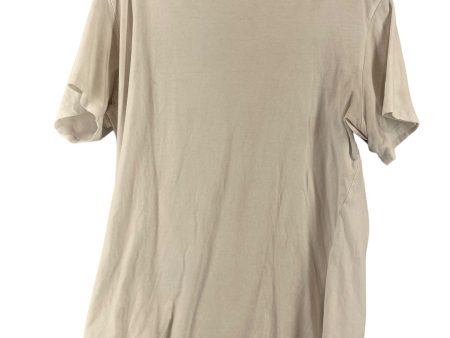 White Top Short Sleeve Zenana Outfitters, Size M Hot on Sale