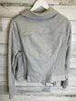 Jacket Other By H For Halston In Grey, Size: 1x Online Hot Sale