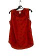 Red Blouse Sleeveless Cabi, Size S Online