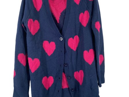 Navy Cardigan Clothes Mentor, Size L For Sale