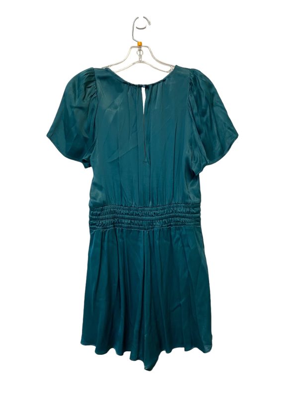 Blue Romper Anthropologie, Size S Online now