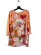 Floral Print Tunic 3 4 Sleeve Zenergy By Chicos, Size 2 Discount