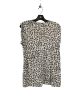 Animal Print Top Short Sleeve Banana Republic, Size S Online Sale