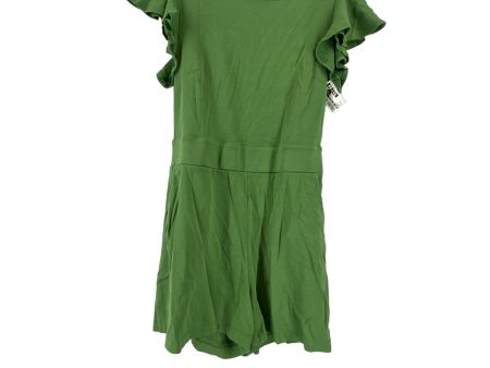 Green Romper New York And Co, Size M Online now