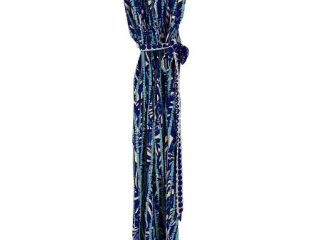 Blue Jumpsuit Lilly Pulitzer, Size Xxs For Cheap