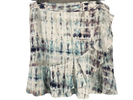 Tie Dye Print Skirt Mini & Short Clothes Mentor, Size Xl Hot on Sale