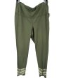 Green Pants Leggings Zenergy By Chicos, Size 2 For Cheap