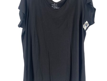 Black Top Short Sleeve Torrid, Size 3 Online now