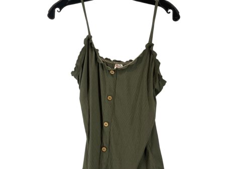 Green Top Cami No Boundaries, Size L Online Hot Sale