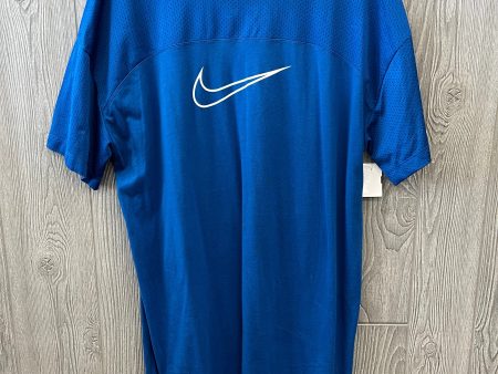 Athletic Dress By Nike In Blue, Size: L Online now