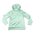 Green Athletic Top Long Sleeve Hoodie By Adidas, Size: L For Discount