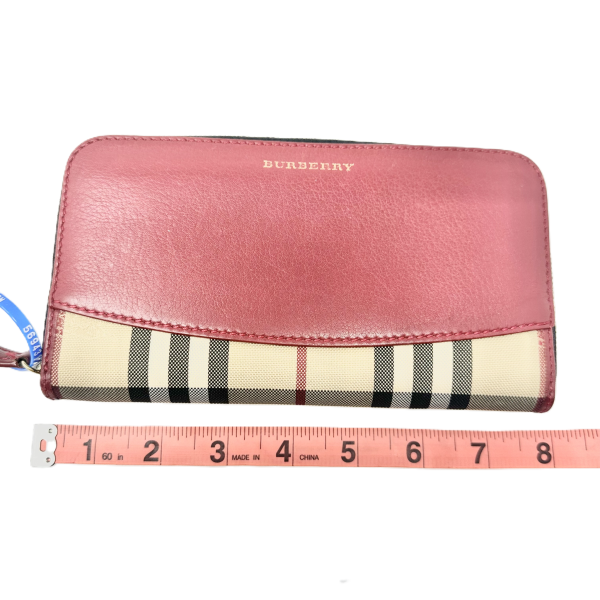 Wallet Luxury Designer By Burberry, Size: Large Online Sale