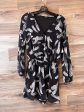 Romper By Express In Black & Grey, Size: S Supply