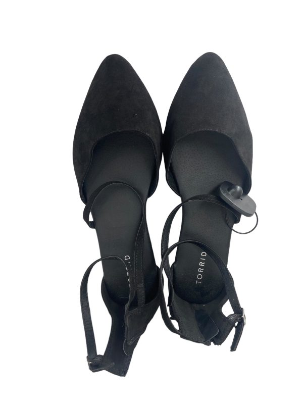 Black Shoes Flats Torrid, Size 12 Online