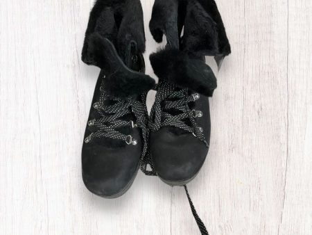 Boots Hiking By J. Crew In Black, Size: 8 For Sale