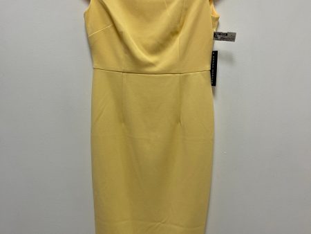 Yellow Dress Work Donna Morgan, Size Xs Online