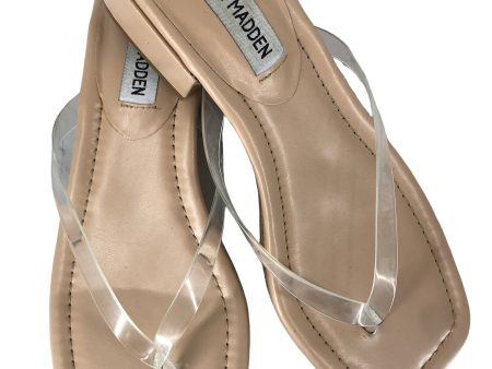 Sandals Flip Flops By Steve Madden  Size: 6.5 Discount