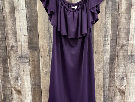 Dress Casual Midi By Lularoe In Purple, Size: 2x For Sale