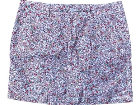 Skort By St Johns Bay In Floral Print, Size: 2 Cheap