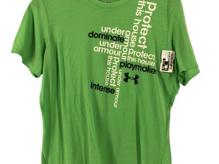 Athletic Top Short Sleeve By Under Armour  Size: M Online