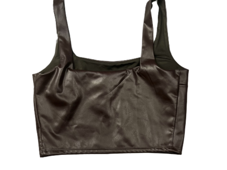 Brown Tank Top By Express, Size: S Online Hot Sale