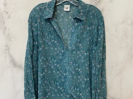 Floral Print Top Long Sleeve Cabi, Size S Online Hot Sale