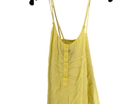 Yellow Tank Top Cloth & Stone, Size S For Discount