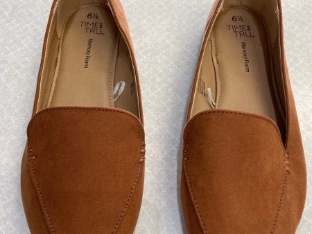 Shoes Flats By Time And Tru In Brown, Size: 6.5 Sale