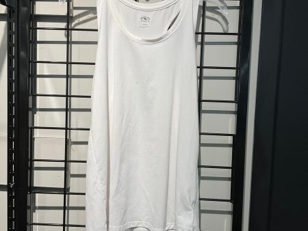 Athletic Tank Top By Athletic Works In White, Size: S Online