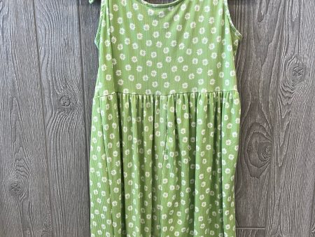 Dress Casual Midi By Jessica Simpson In Green, Size: L Online Hot Sale