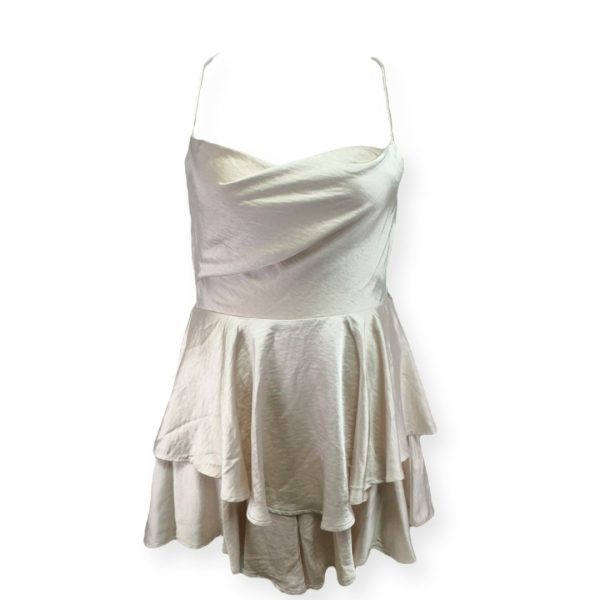 Mon Cherie Romper By Selfie Leslie In Champagne, Size: L For Sale