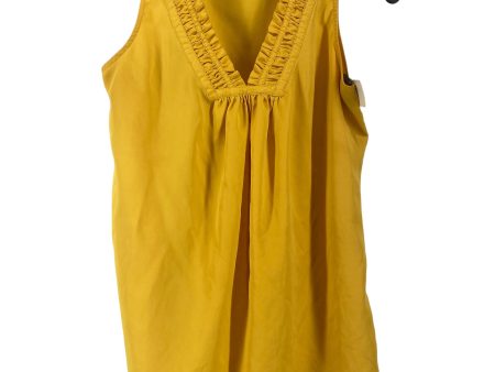 Yellow Top Sleeveless Banana Republic, Size S Online Sale