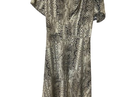 Animal Print Dress Casual Midi Nanette By Nanette Lepore, Size 14 Online