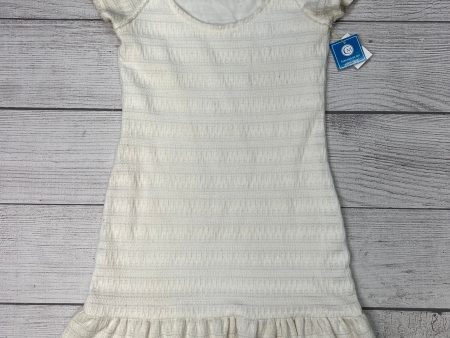 White Dress Casual Short Free People, Size M Discount