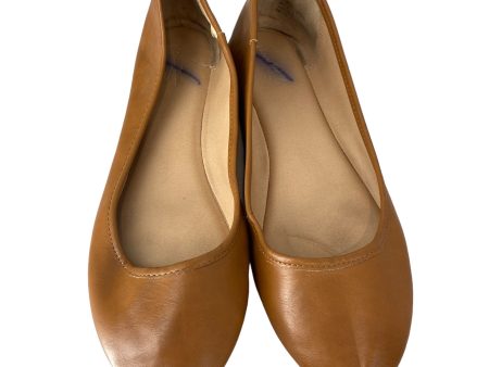 Brown Shoes Flats Universal Thread, Size 9.5 Online Hot Sale