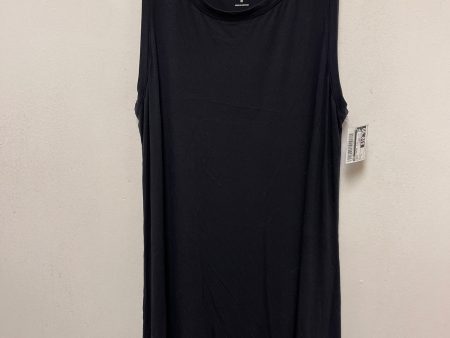 Black Dress Casual Midi Ana, Size M For Discount