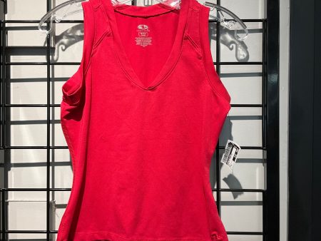 Athletic Tank Top By Athletic Works In Red, Size: S Online Sale