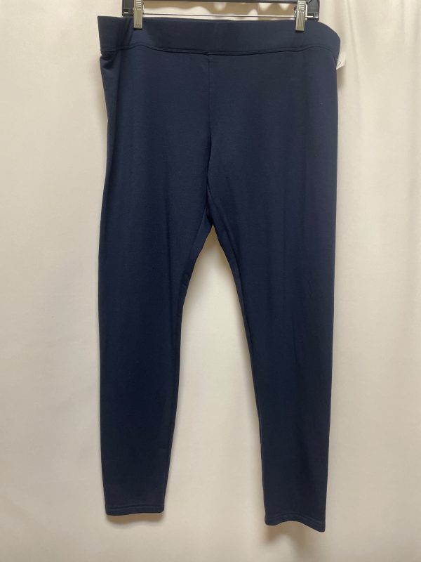 Pants Leggings By Merona In Blue, Size: Xxl Discount