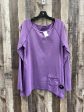 Athletic Top Long Sleeve Crewneck By Cme In Purple, Size: L Fashion