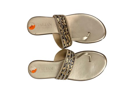 Sandals Flip Flops By Italian Shoemakers  Size: 9 For Sale