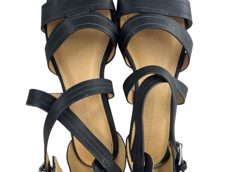 Black Sandals Heels Platform Report, Size 10 Cheap