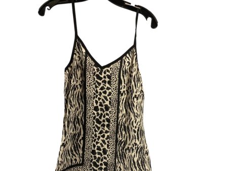 Animal Print Top Sleeveless Express, Size S For Discount