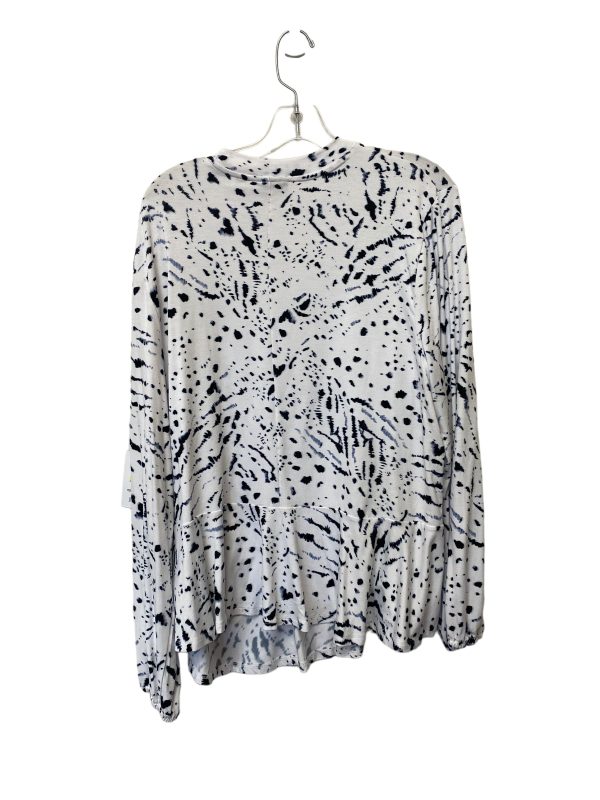 Black & White Top Long Sleeve Apt 9, Size Xxl Cheap