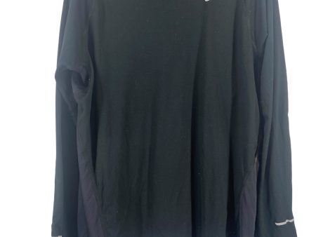 Black Athletic Top Long Sleeve Crewneck Nike, Size Xl Online Hot Sale