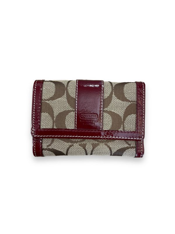 Wallet Designer By Coach, Size: Small Fashion