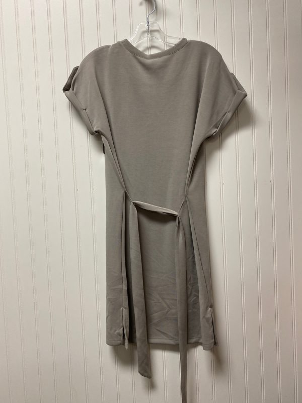 Dress Casual Midi By Cable And Gauge In Grey, Size: S For Discount