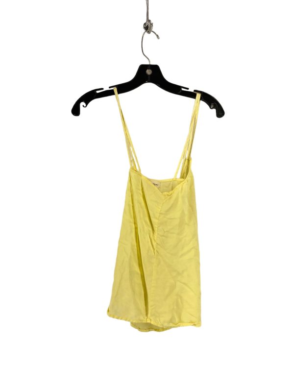 Yellow Tank Top Cloth & Stone, Size S For Discount