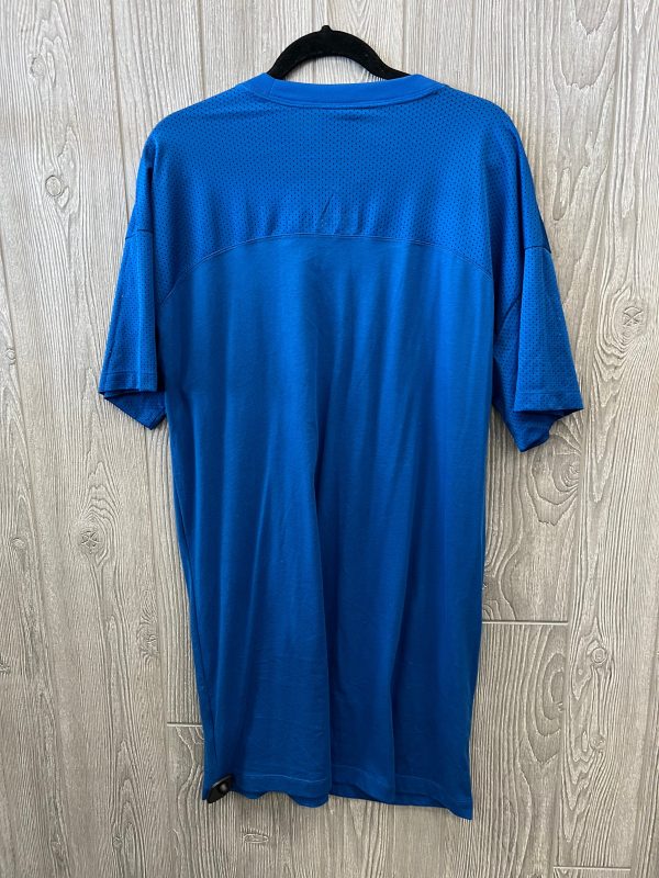 Athletic Dress By Nike In Blue, Size: L Online now