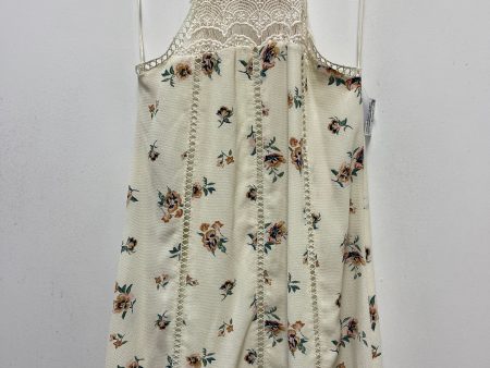 Cream Dress Casual Short Miami, Size S on Sale